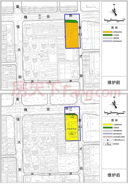 曝石市8宗地块控规 石家庄经济学院老校区规划抢先看